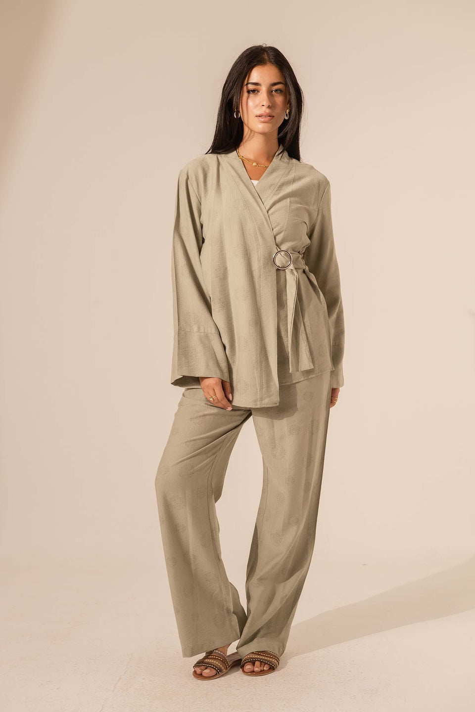 Bestag Linen Tied Set
