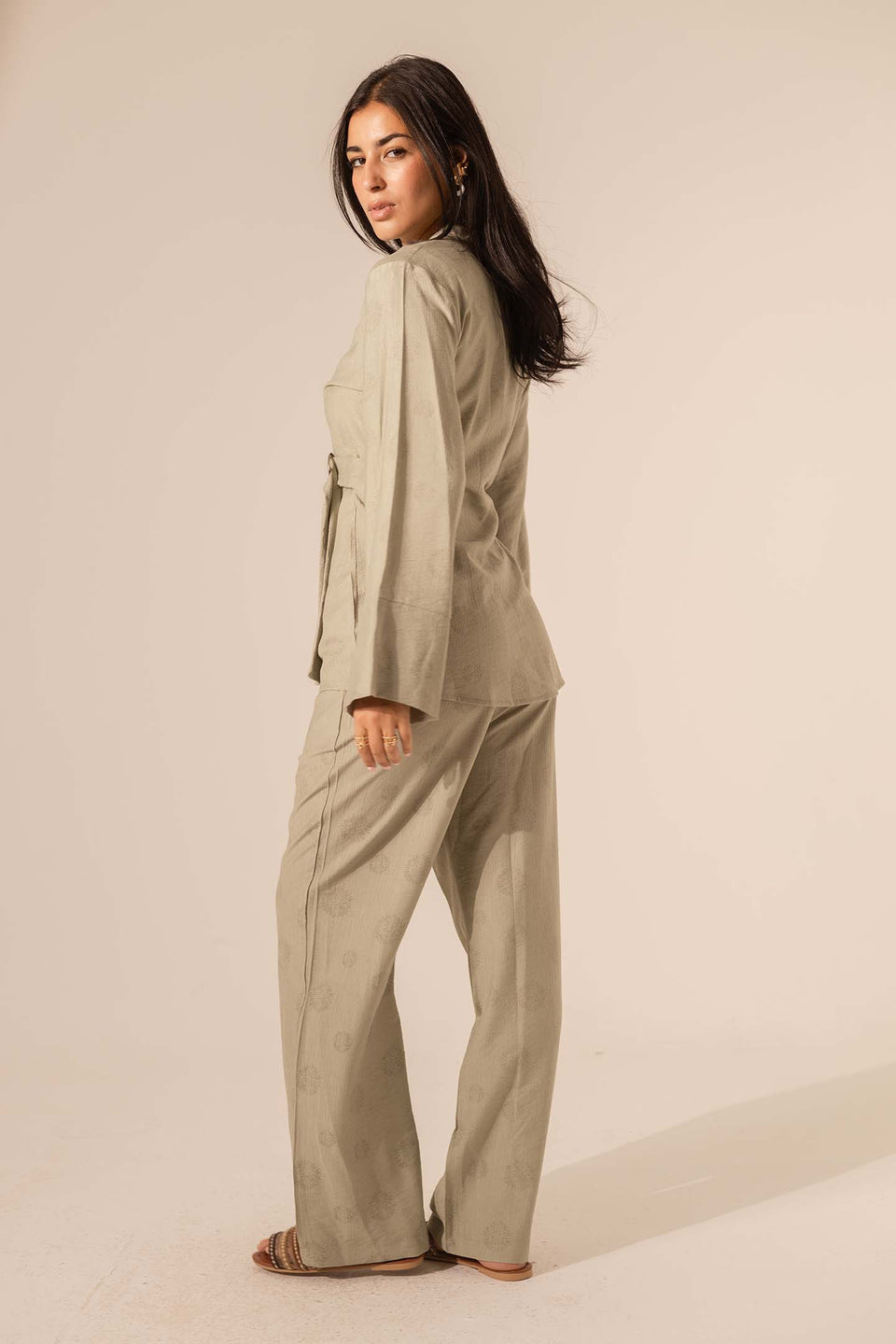 Bestag Linen Tied Set
