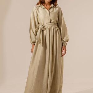 Bestag Collared Maxi Dress