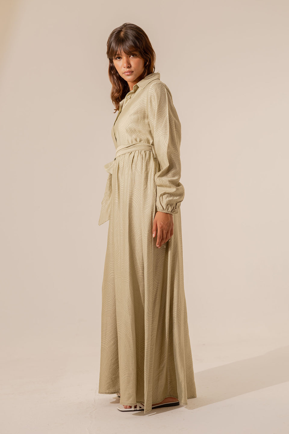 Bestag Collared Maxi Dress