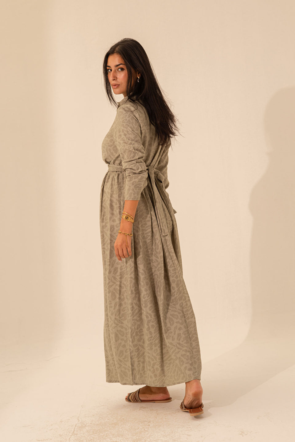 Bestag Patterned Wrap Dress