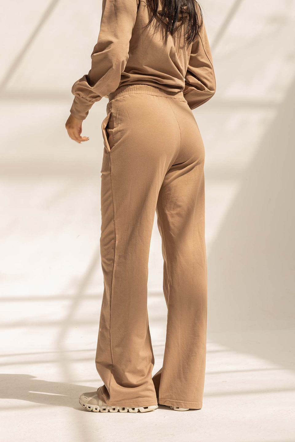 Coffe Comfy Milton Wide-Leg Pants