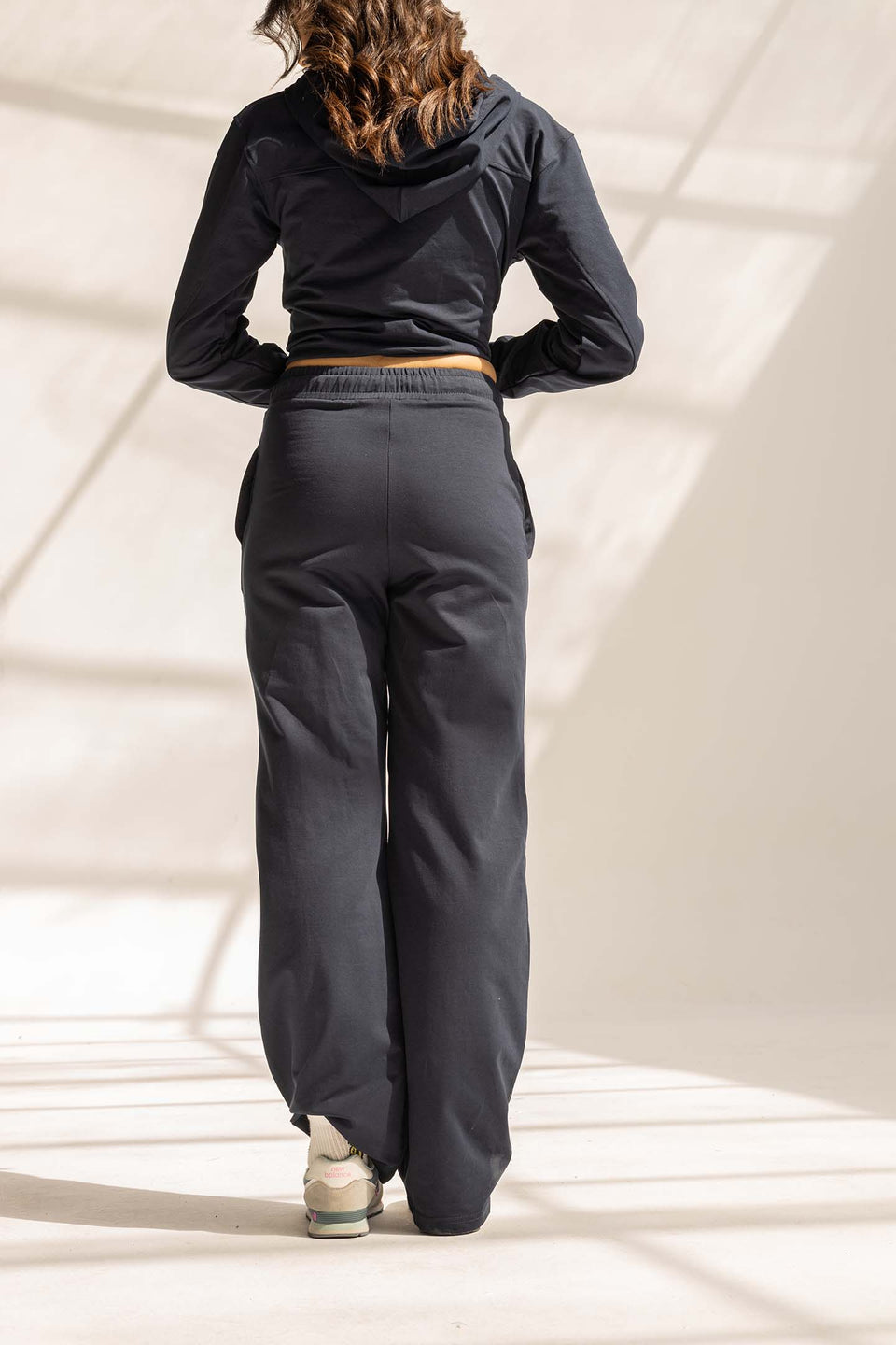 Navy Comfy Milton Wide-Leg Pants