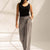 Grey Tailored Wide-Leg Pants
