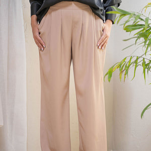 Coffe Tailored Formal Pants