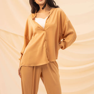 Camel Stain Comfort Shirt