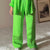 Green Linen Comfort Pants