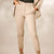 Beige Formal Modern Fit Pants