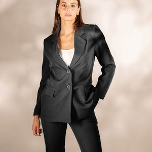 Black Formal Modern Fit Blazer
