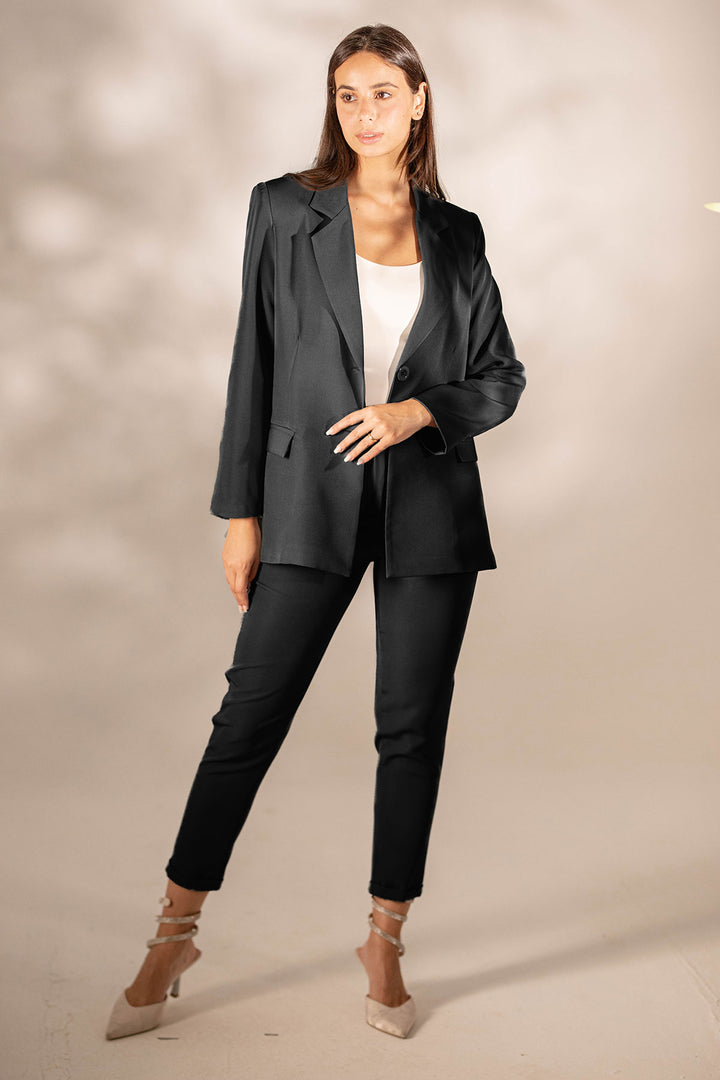 Black Formal Modern Fit Blazer