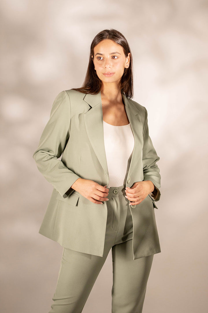 Mintgreen Formal Modern Fit Blazer