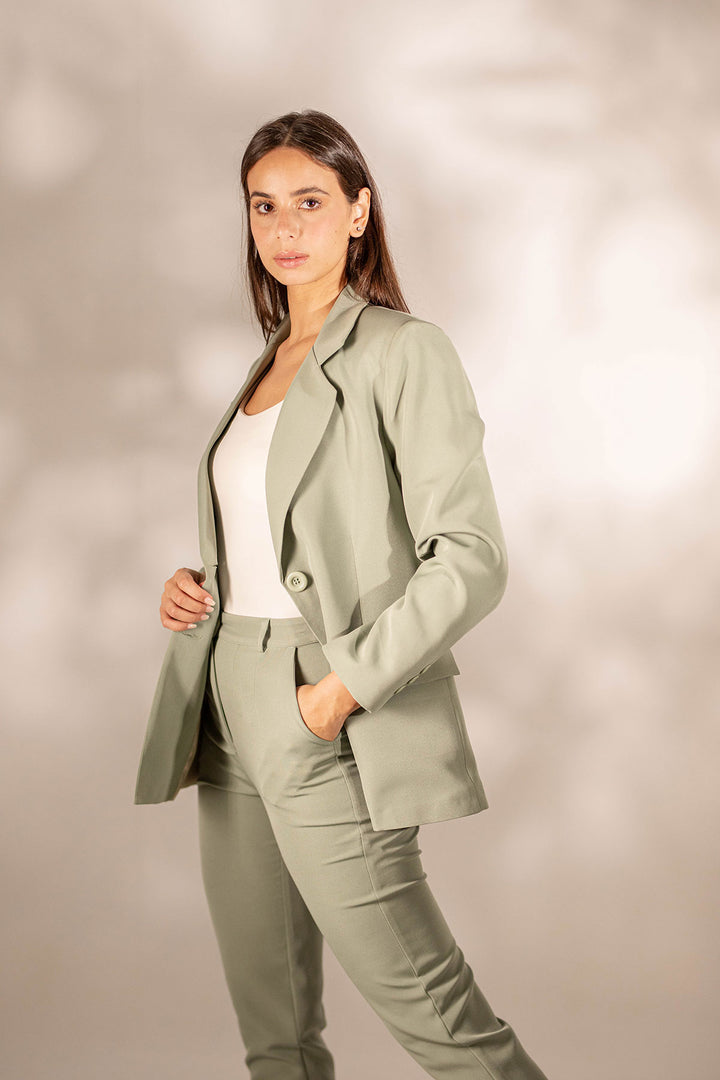 Mintgreen Formal Modern Fit Blazer