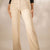 Beige Modern Fit Pants