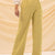 Lime Wide Leg Formal Pants