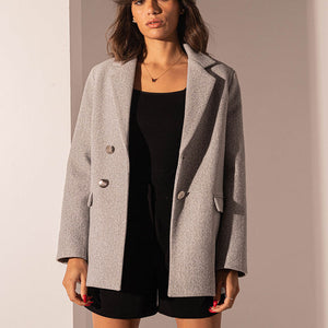 Grey Winter Formal Blazer