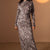 Grey Leopard Winter Dress