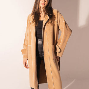 Coffe Winter Smooth Coat