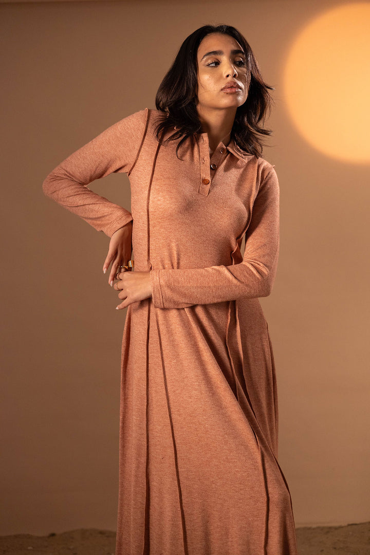 Simon Winter Dress With Buttons