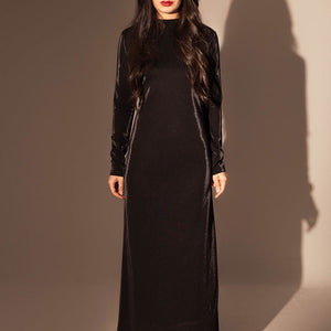 Black Shiny Dress