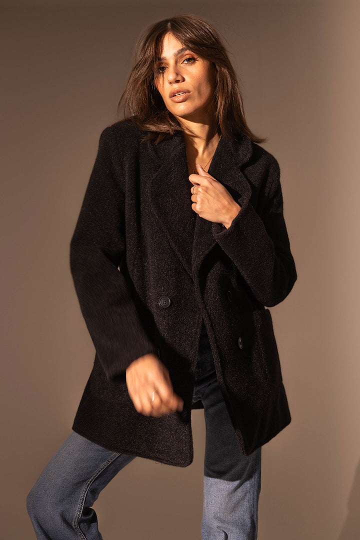 Black Winter Gough Blazer