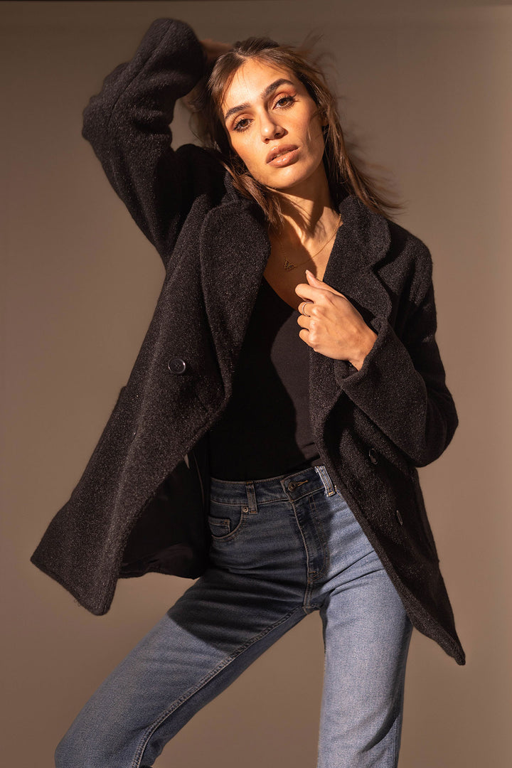 Black Winter Gough Blazer