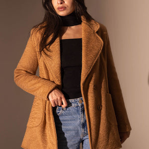 Camel Winter Gough Blazer