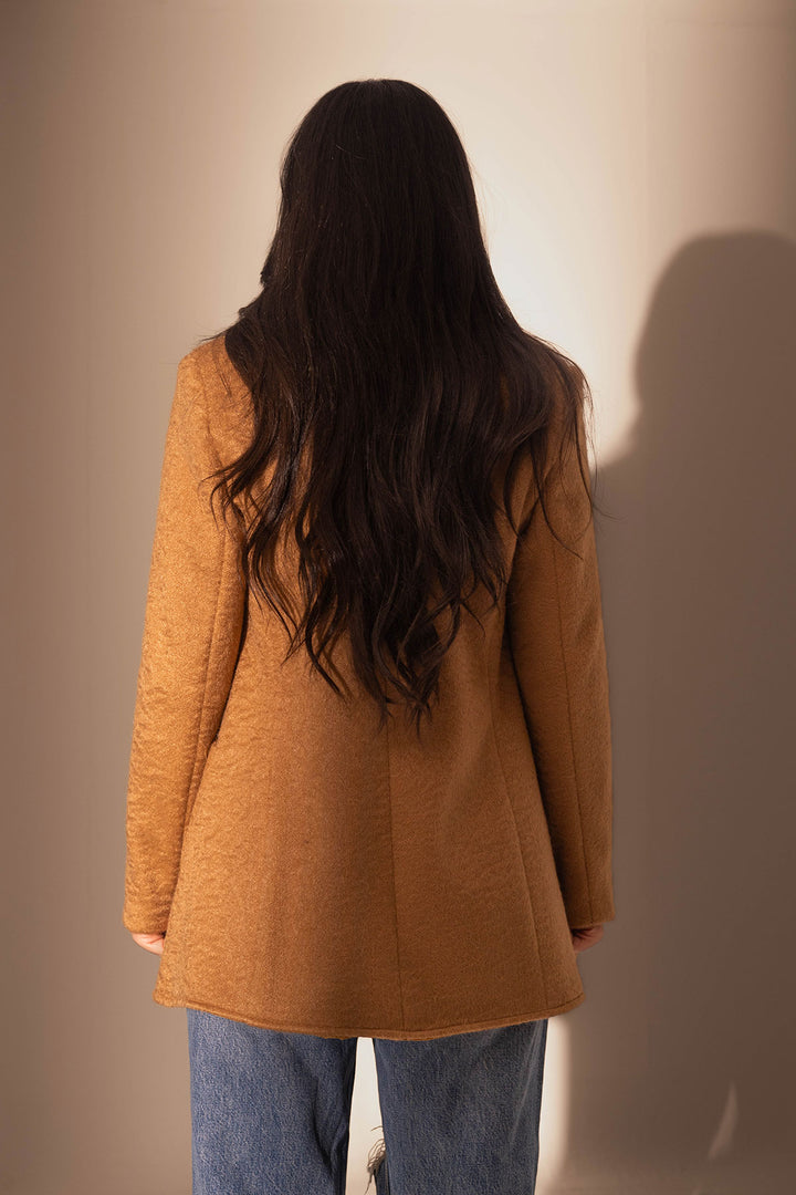 Camel Winter Gough Blazer