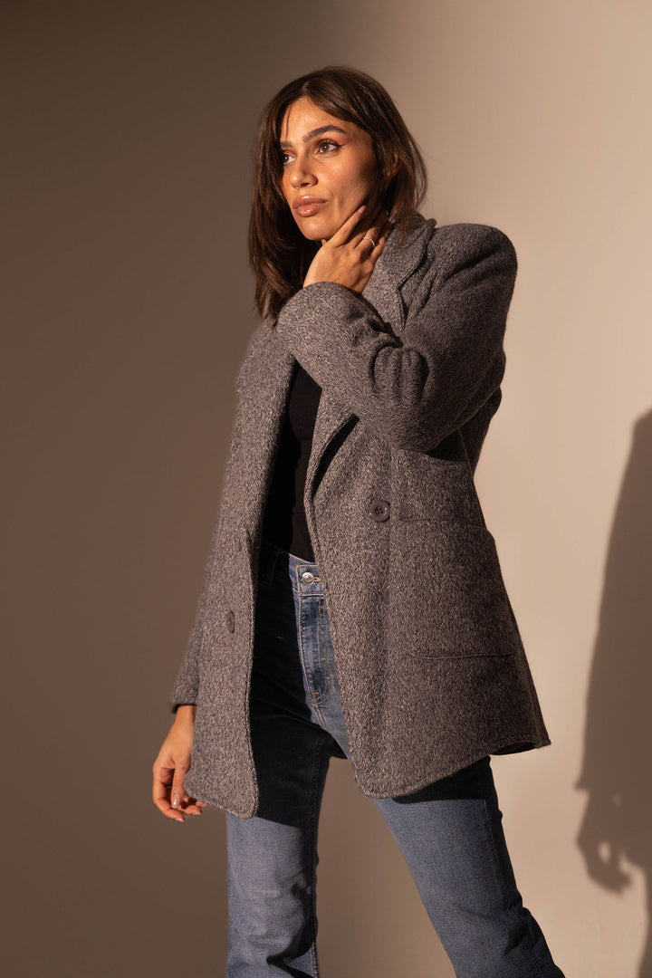 Grey Winter Gough Blazer