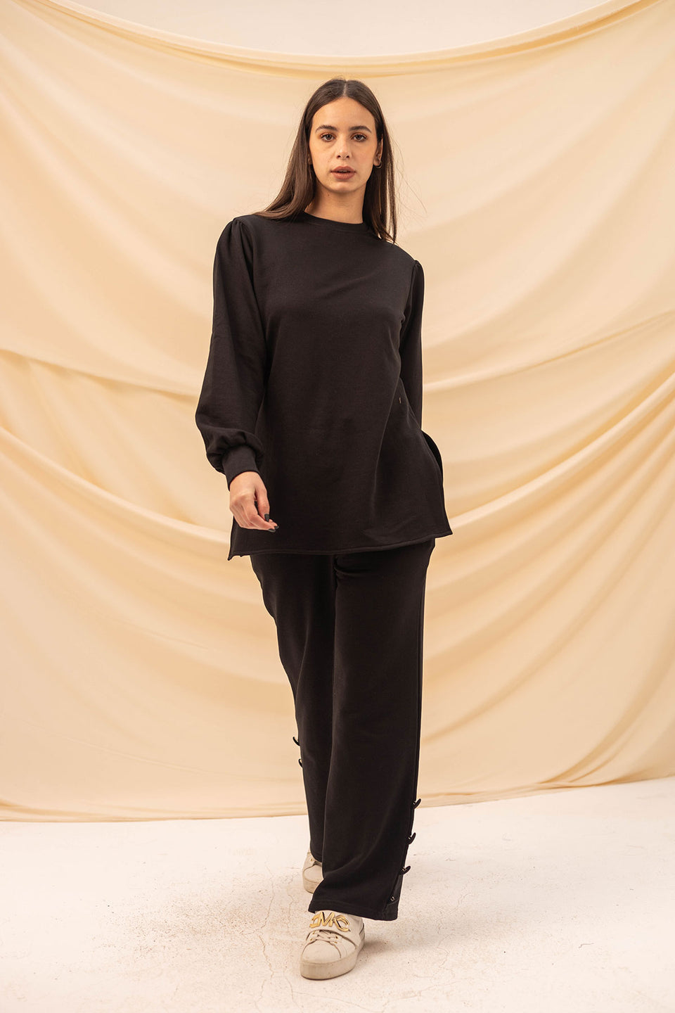 Black Summer Melton Set