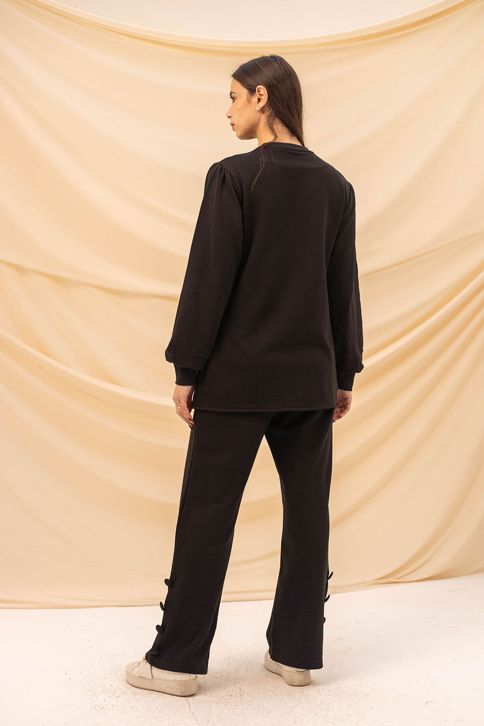 Black Summer Melton Set