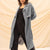 Blue Light Trench Coat
