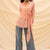 Pink Wrapped Tied Blouse