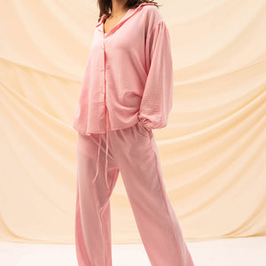 Pink Comfort Linen Set
