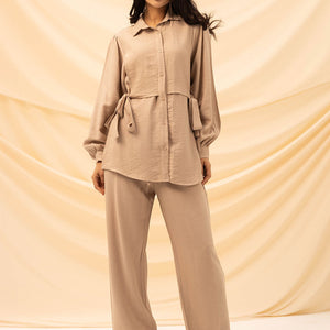 Beige Comfort Linen Set