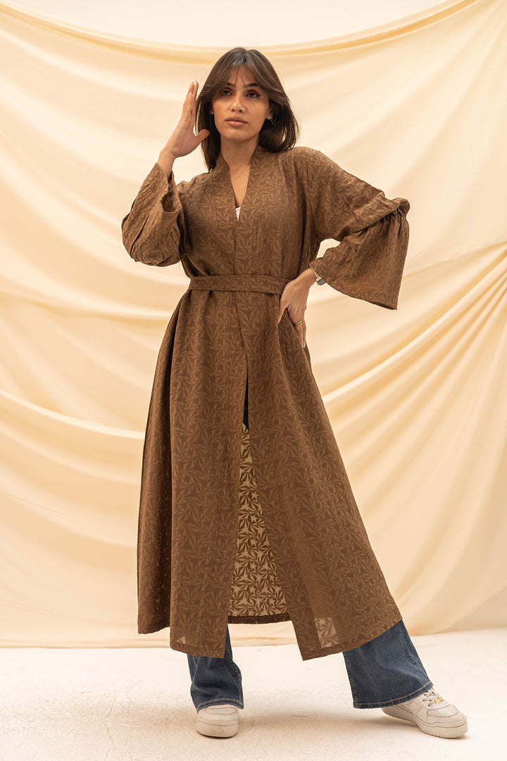 كارديجان بني منقوش بالزهور