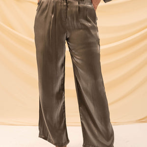 Olive Chic Organza Pants