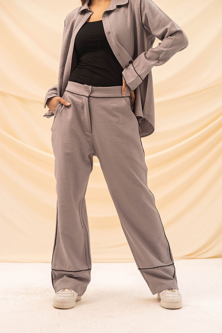 Grey Chic Pants