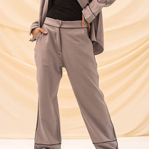Grey Chic Pants