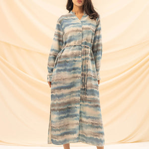 Blue Summer Knitted Dress