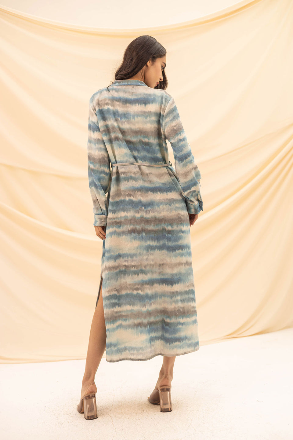 Blue Summer Knitted Dress