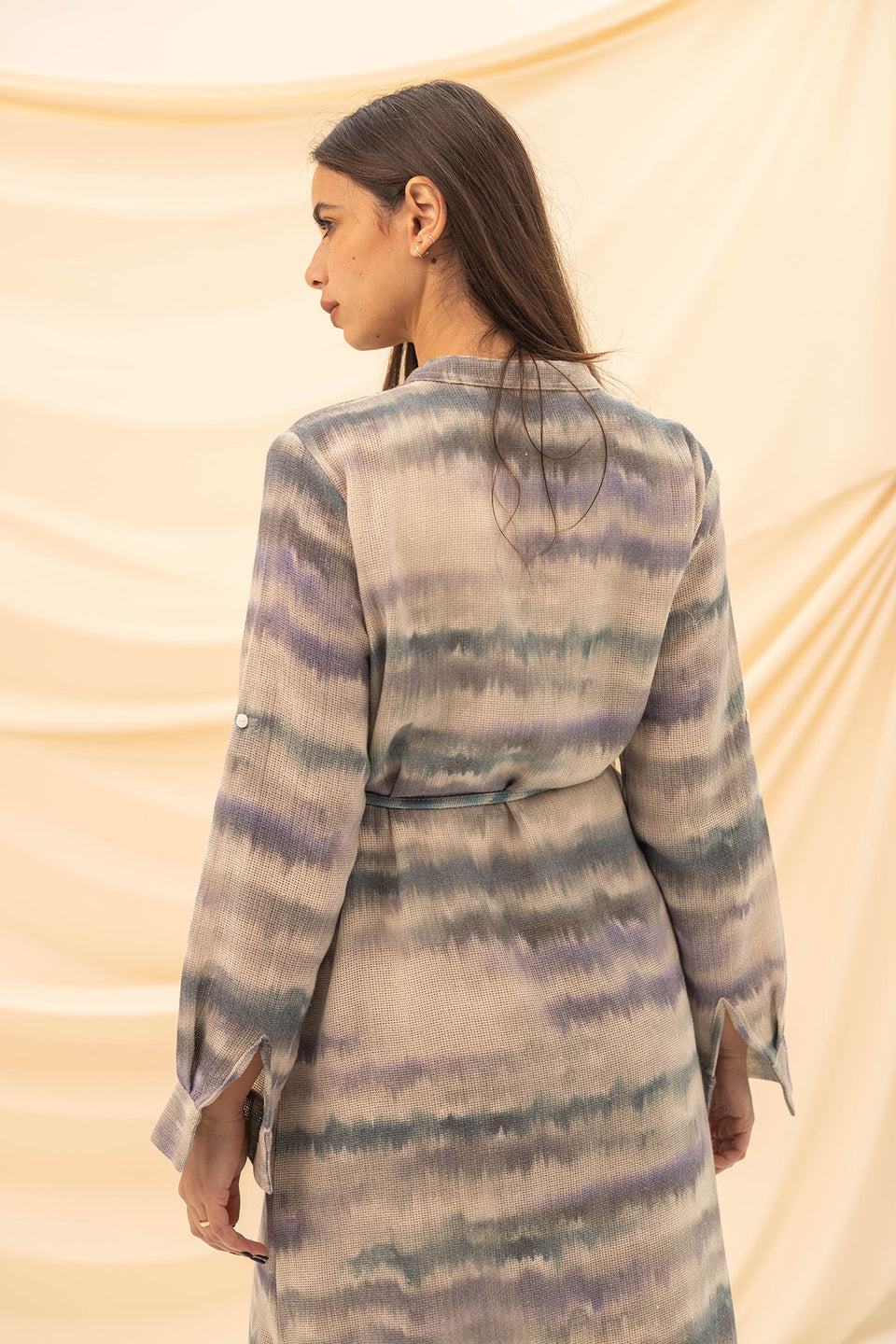 Purple Summer Knitted Dress