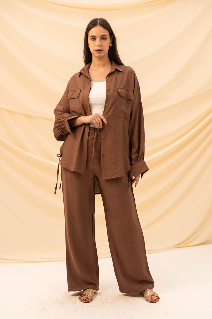 Brown Comfort Linen Set