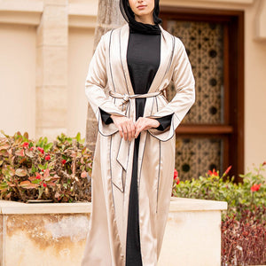 Beige Chic Abaya