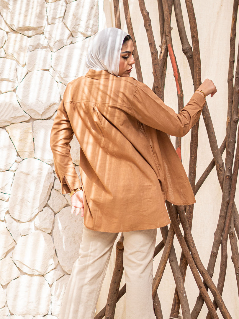 Long Linen Shirt