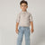 Beige Kids Shirts 3-7 Years For Boys