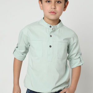 Blue Kids Shirts 3-7 Years For Boys