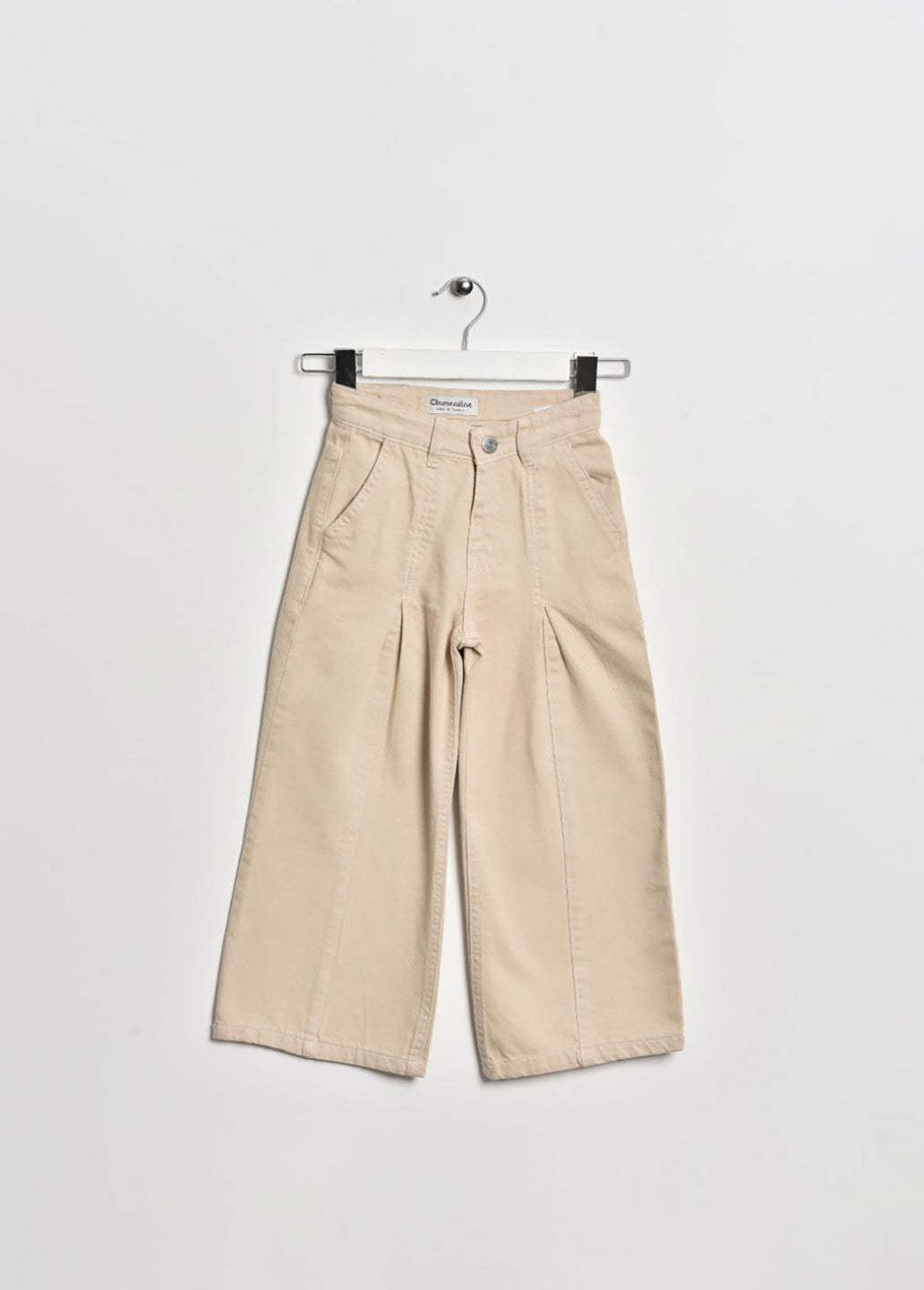 Beige Kids Pants 3-7 Years For Girls