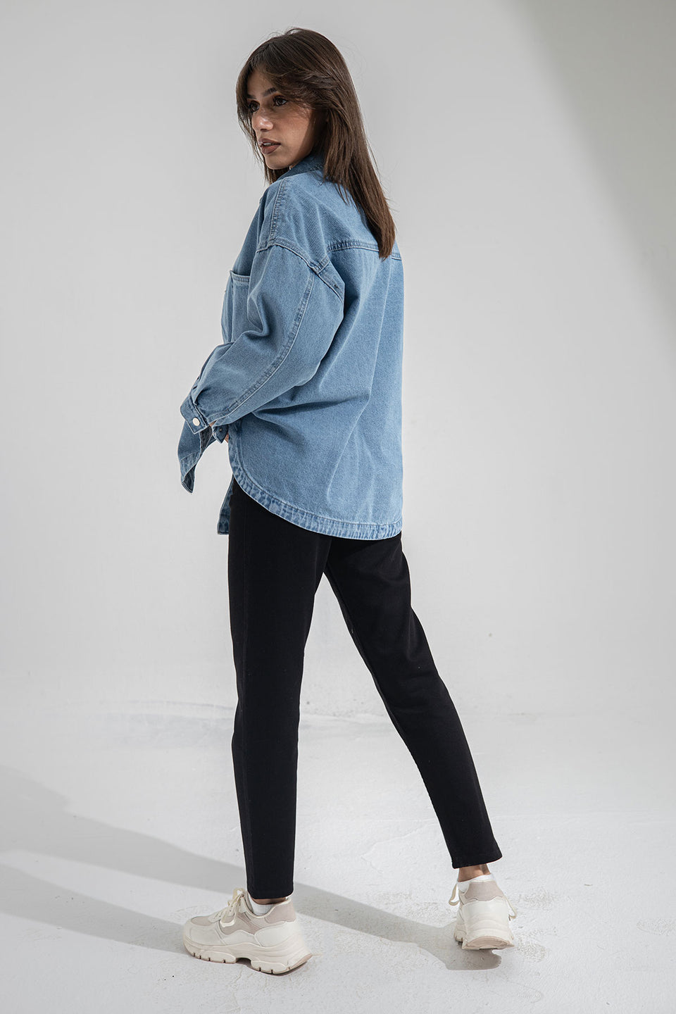 Jeans Longsleeves Denim Light Jacket