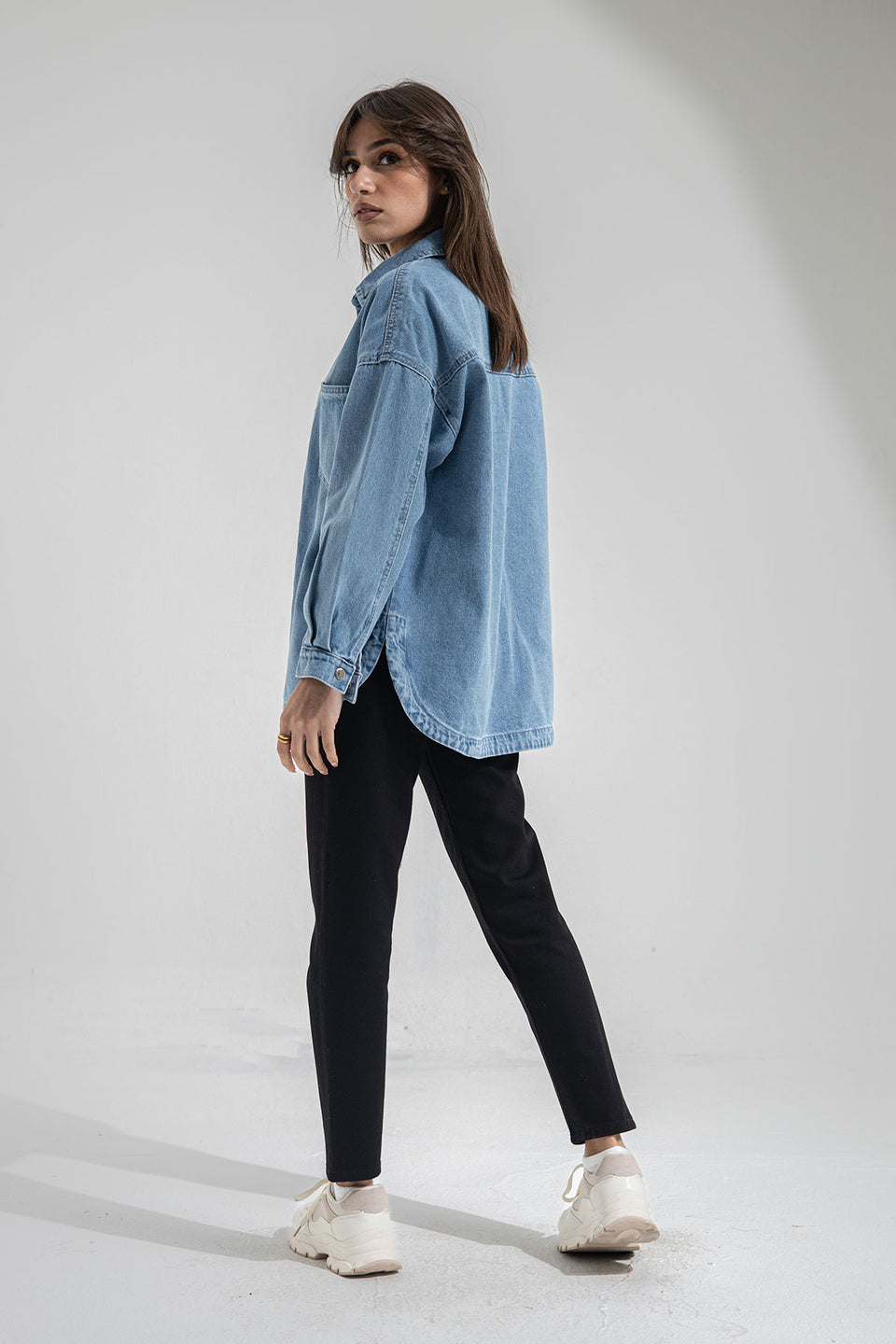 Jeans Longsleeves Denim Light Jacket