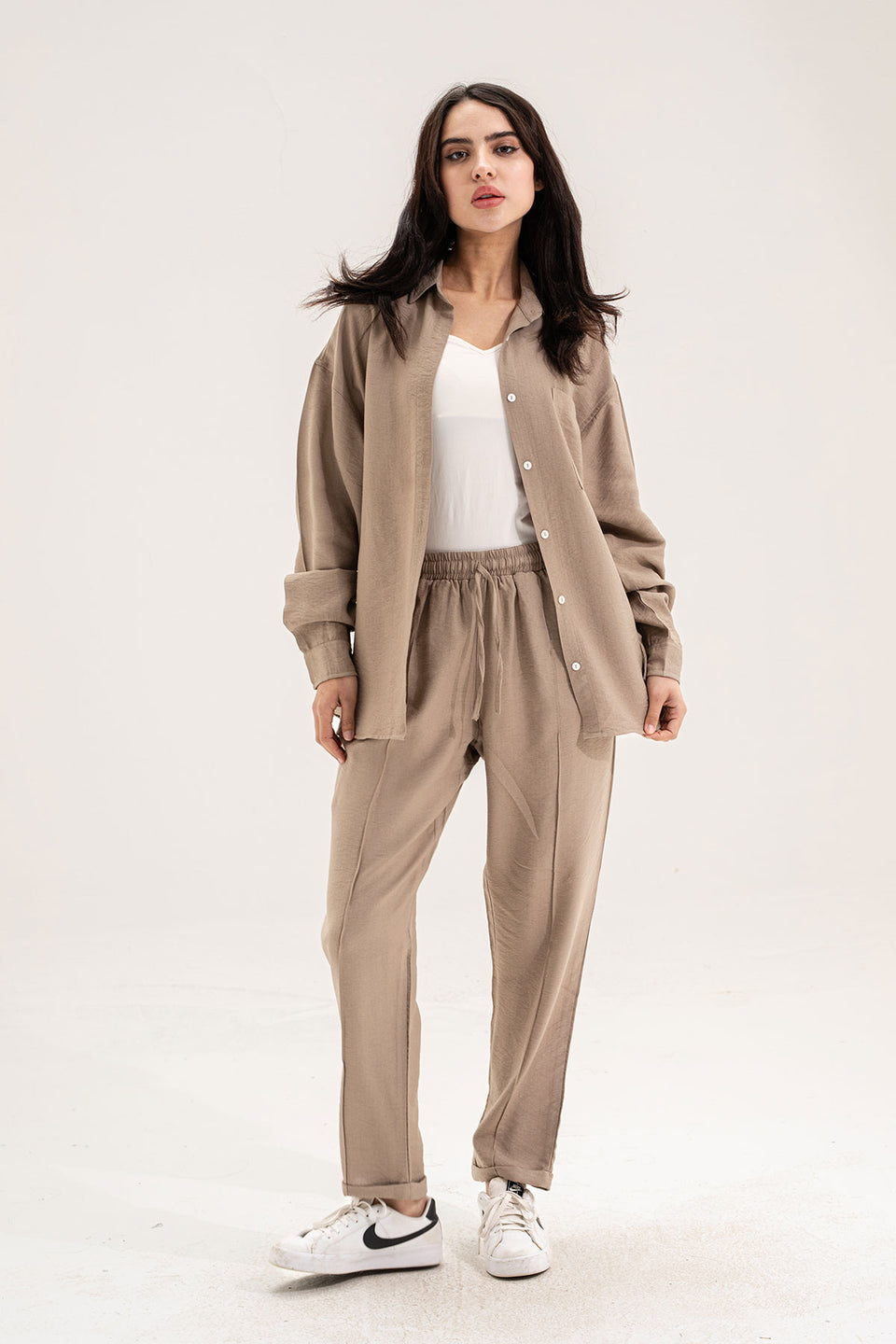 Coffe Linen Comfort Set